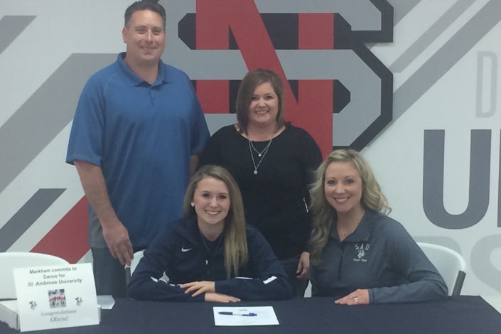 Olivia Markham latest to sign with SAU Dance Team