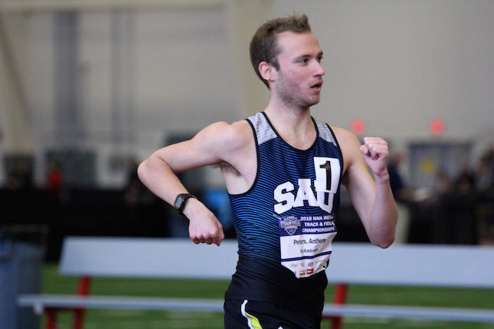 Peters wins third straight race walk national championship