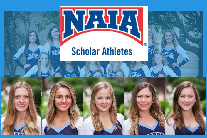 Five SAU Dance Team members named NAIA Scholar-Athletes