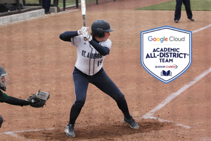 Krieger named to Google Cloud Academic All-District Team