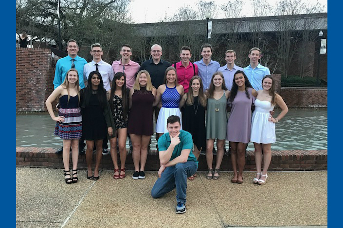 SAU swimming and diving at NAIA National Championships