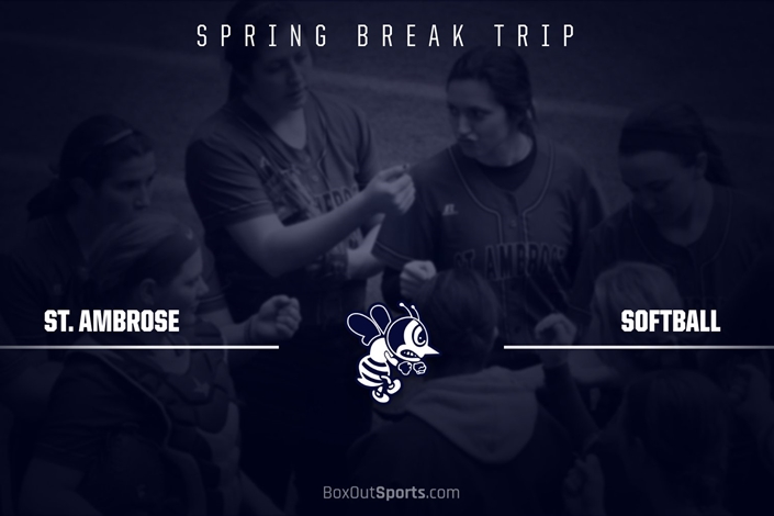 SAU Softball on Spring Break trip