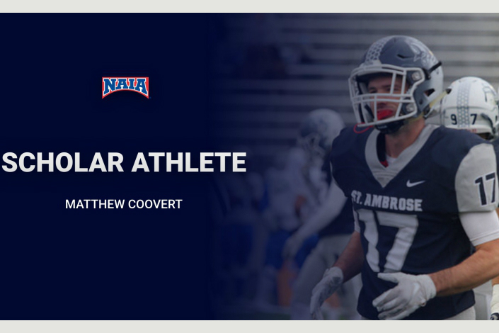 Coovert named Daktronics-NAIA Scholar Athlete