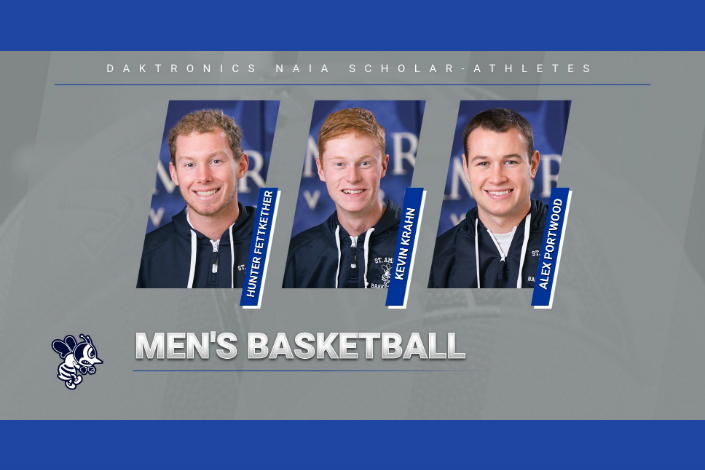 Three Bees named Daktronics NAIA Scholar-Athletes