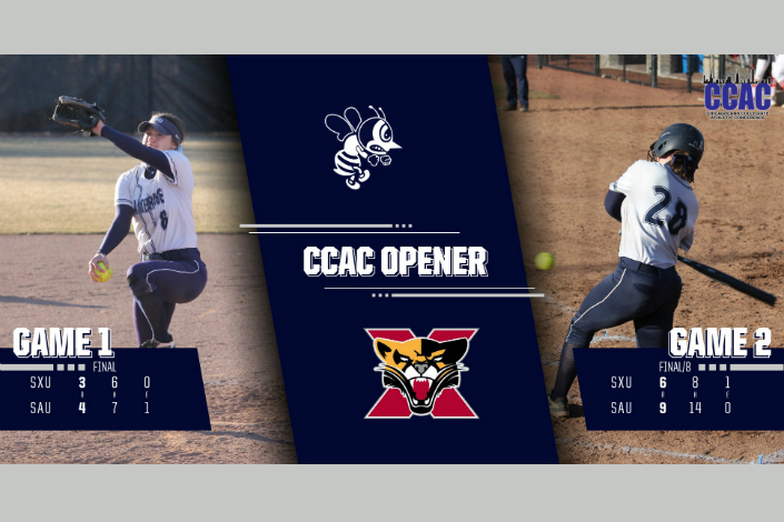 Thompson's walk-offs get Bees CCAC sweep of Cougars