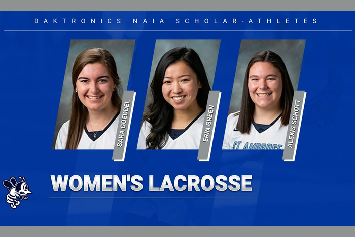 Goeddel, Green and Schott named NAIA Scholar-Athletes