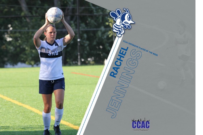 Jennings named CCAC Defensive Player of the Week