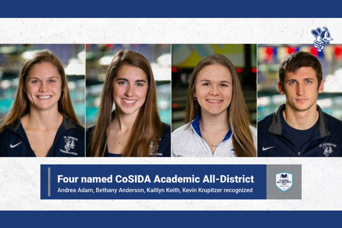 Four Bees named to CoSIDA Academic All-District Teams
