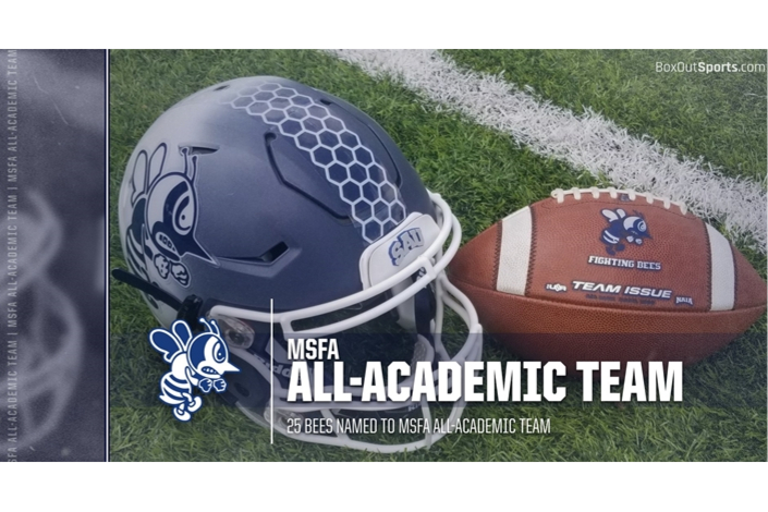 Twenty-five Bees named to MSFA All-Academic Team