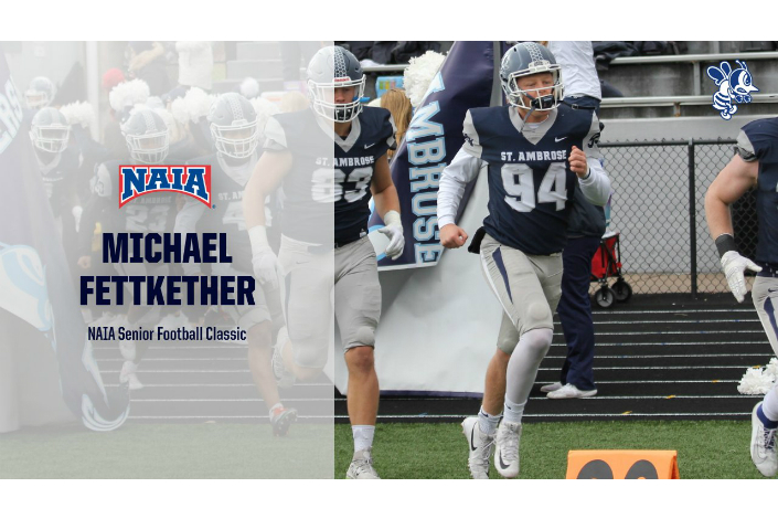 Fettkether selected to participate in NAIA Senior Football Classic