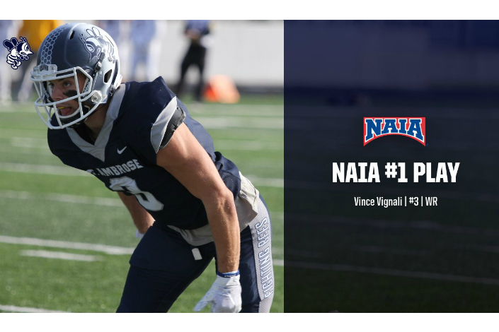 Vignali's TD catch ruled NAIA's top play of the week