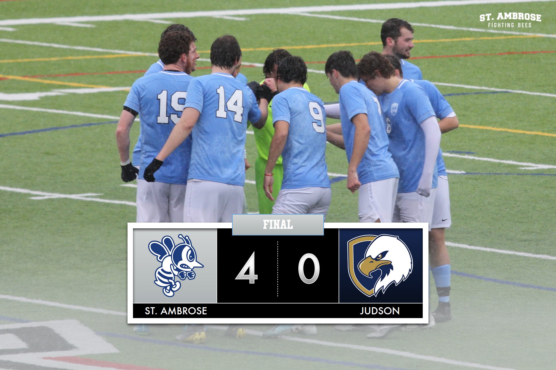 SAU gets shutout win on Senior Day