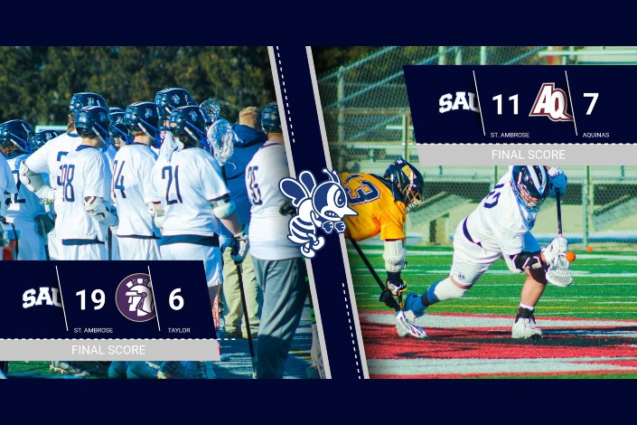 SAU wins two on the road