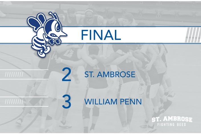 St. Ambrose suffers five-set setback at William Penn