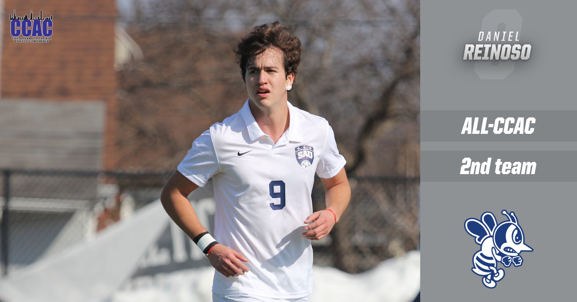 Reinoso named second team all-CCAC