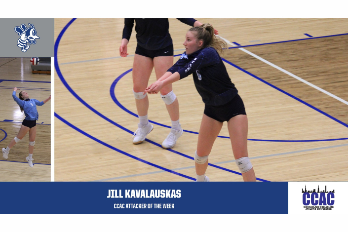 Kavalauskas named CCAC Attacker of the Week