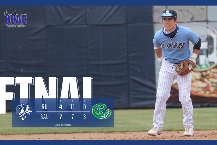 SAU takes down RU on Jackie Robinson Day