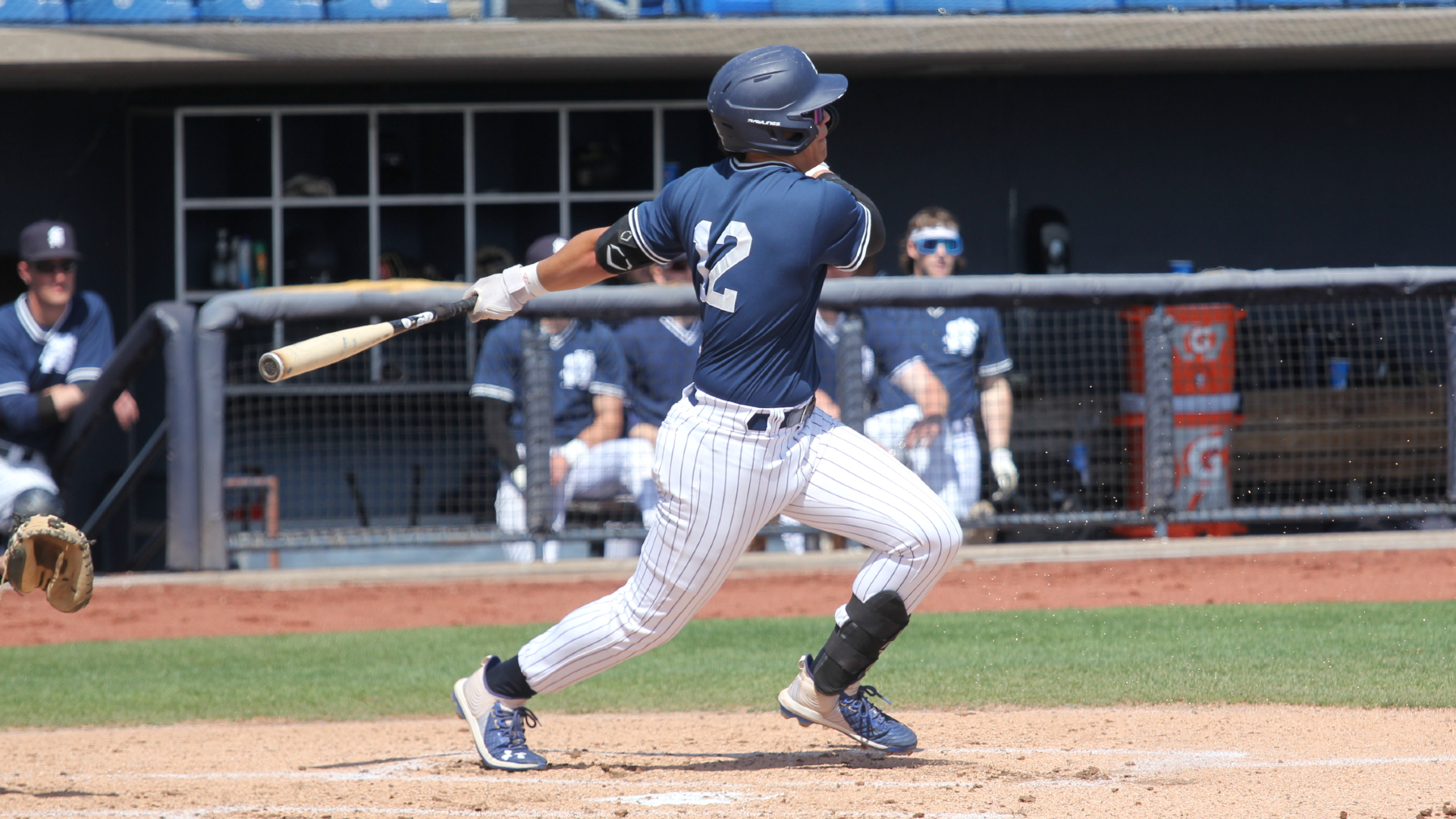 Bees take down Trojans, earn second seed in CCAC tournament