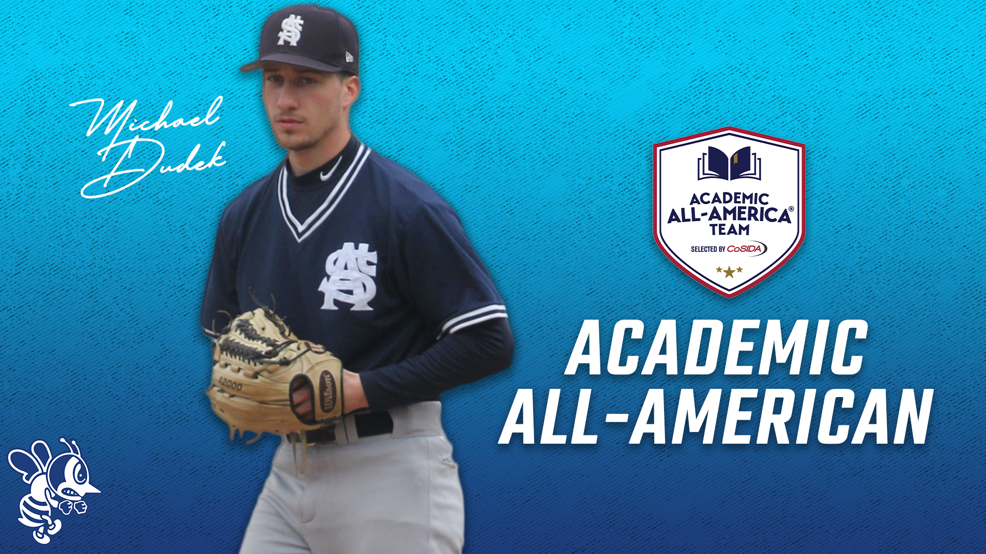 Dudek named to CoSIDA Academic All-America Baseball Team