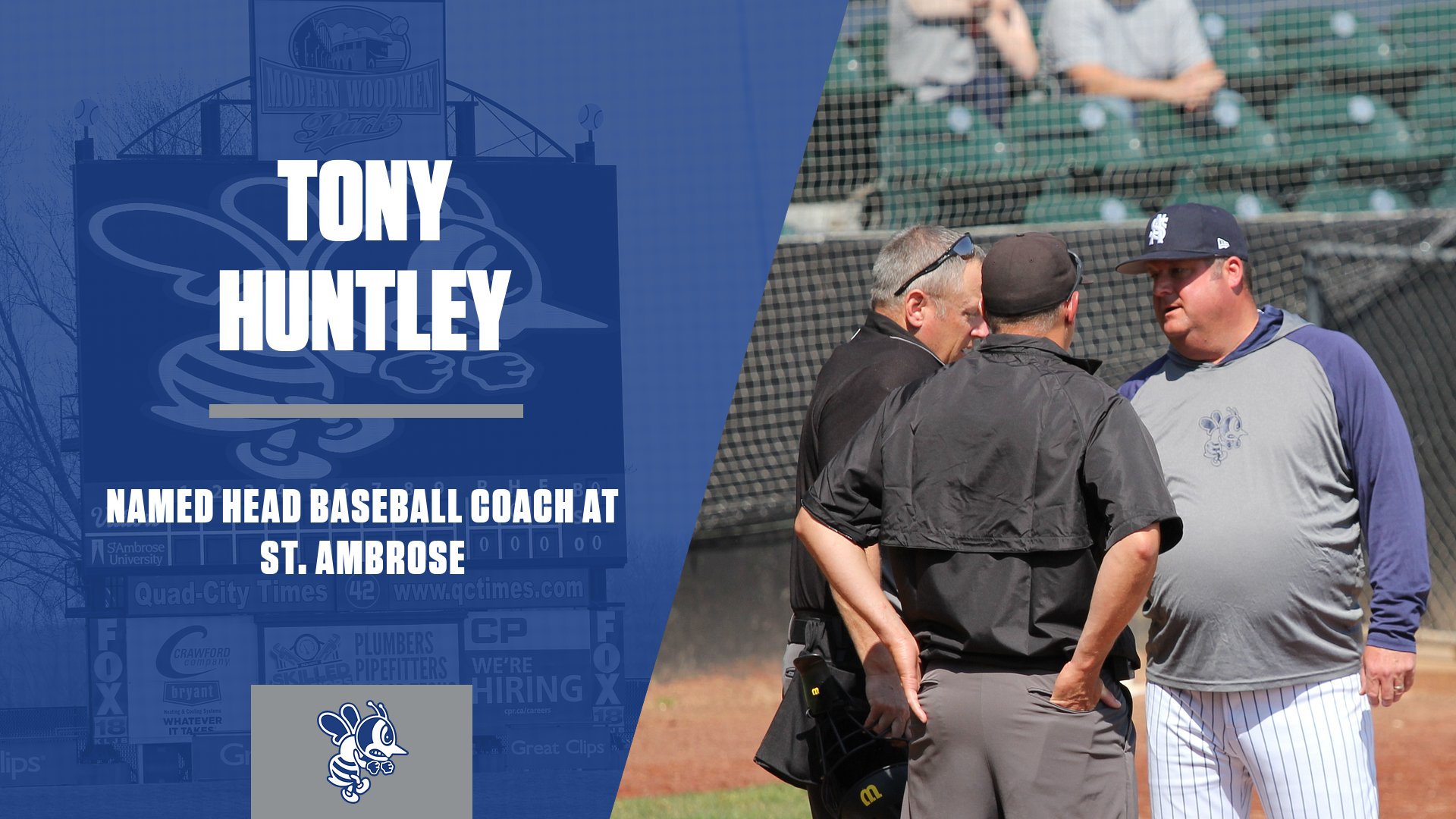 Tony Huntley named Head Baseball Coach