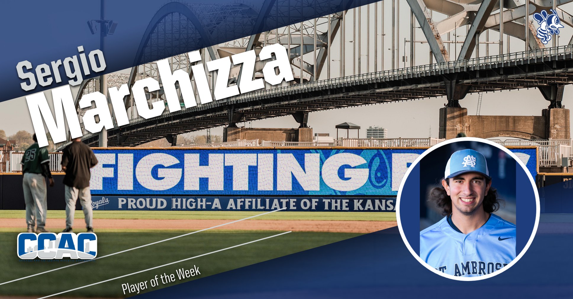 Marchizza named CCAC Pitcher of the Week