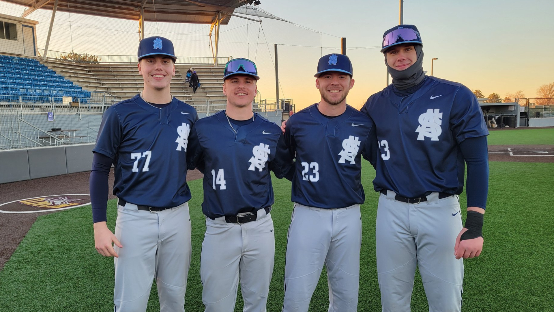 Pictured: Garrett Vincent, Joey Fitzgerald, Brad Niedzwiedz,  Jeremy Conforti