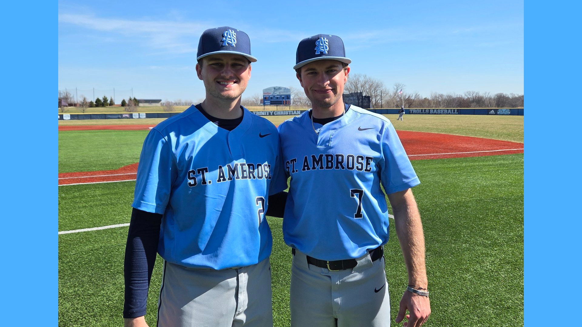 SAU completes four-game series sweep of Trinity Christian