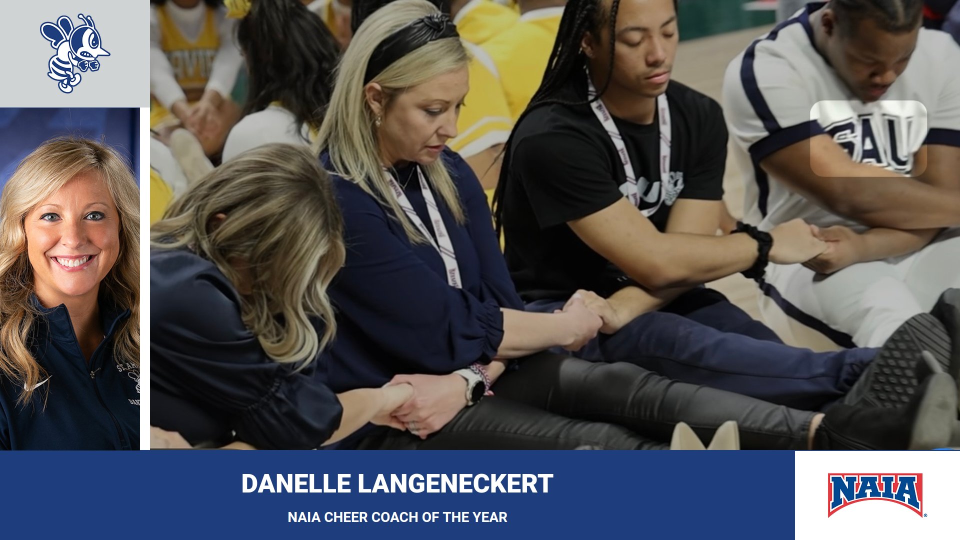 Langeneckert selected as NAIA Cheer Coach of the Year