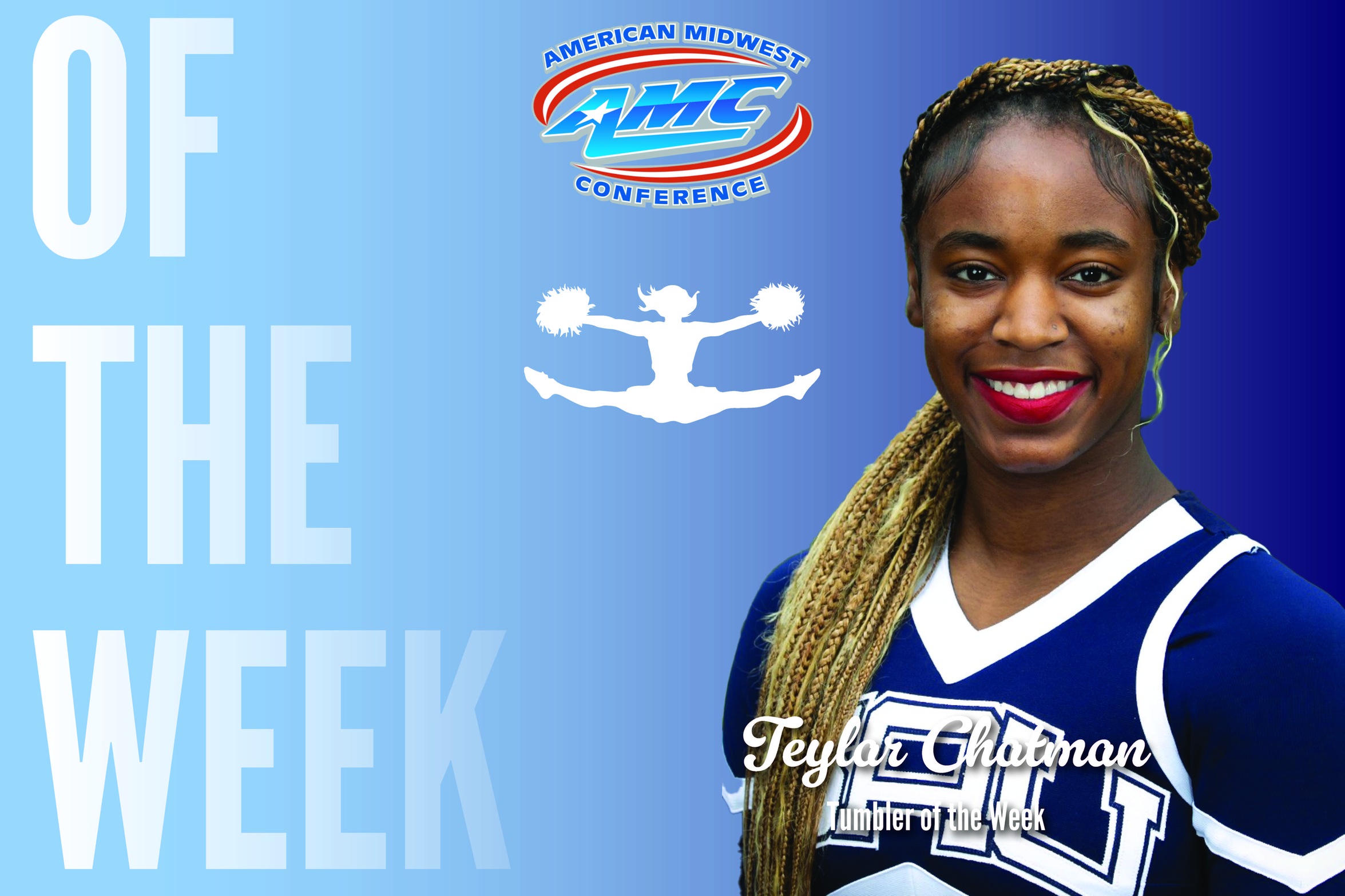 Chatman named AMC Tumbler of the Week