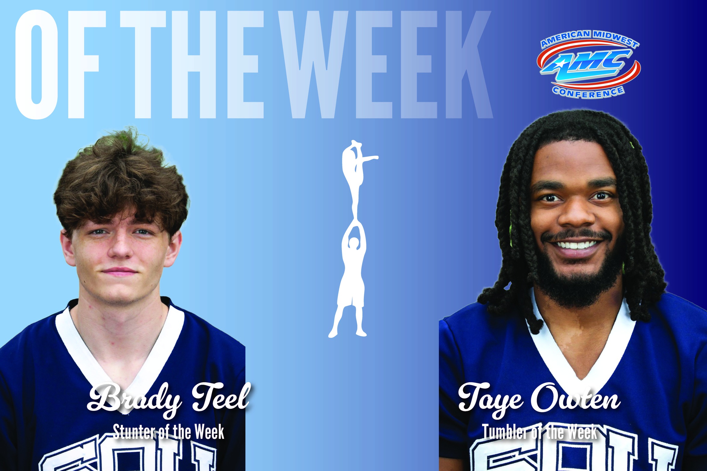 Teel, Owten named AMC Cheer Performers of the Week