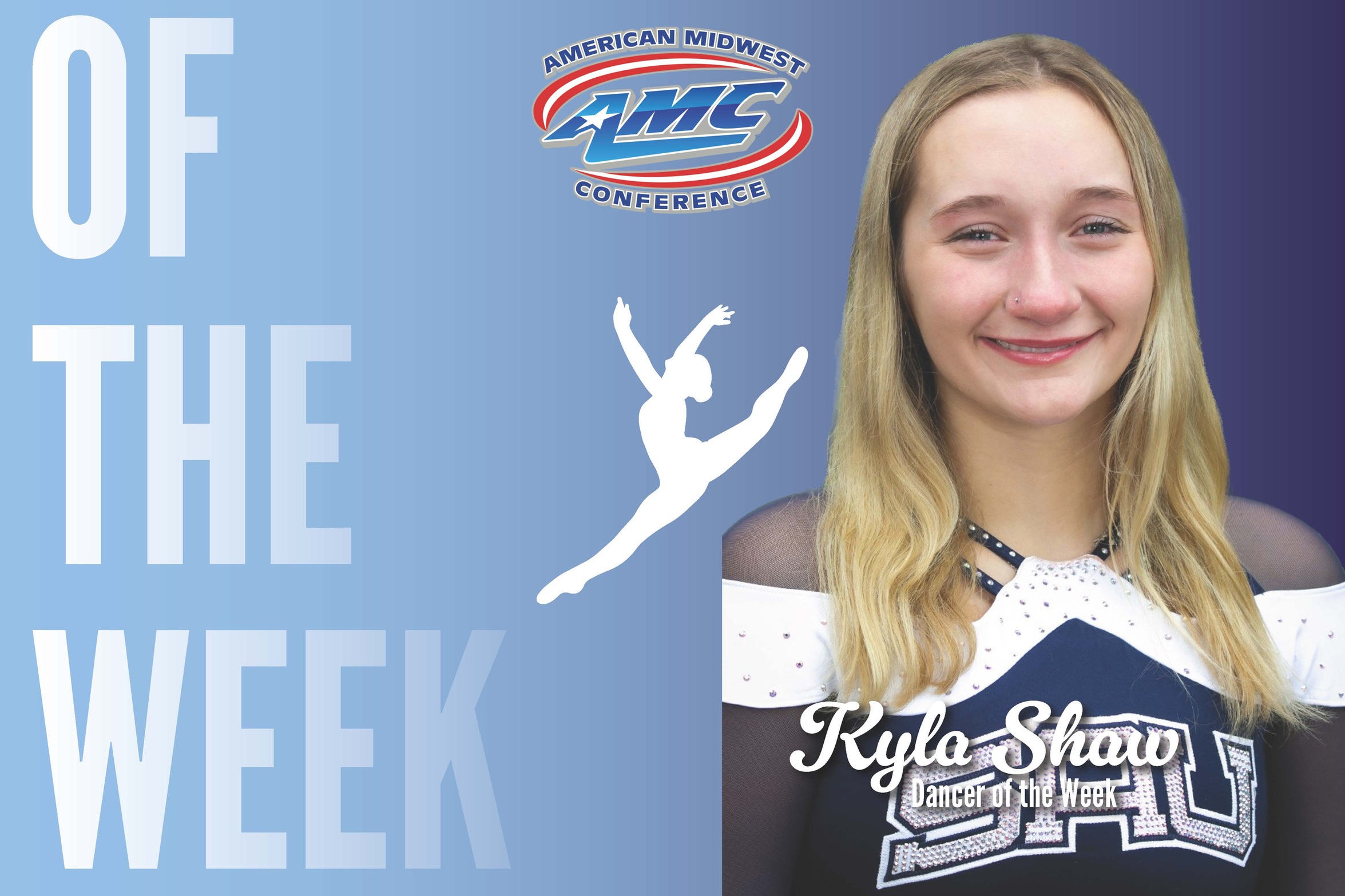 Shaw named AMC Dance Performer of the Week