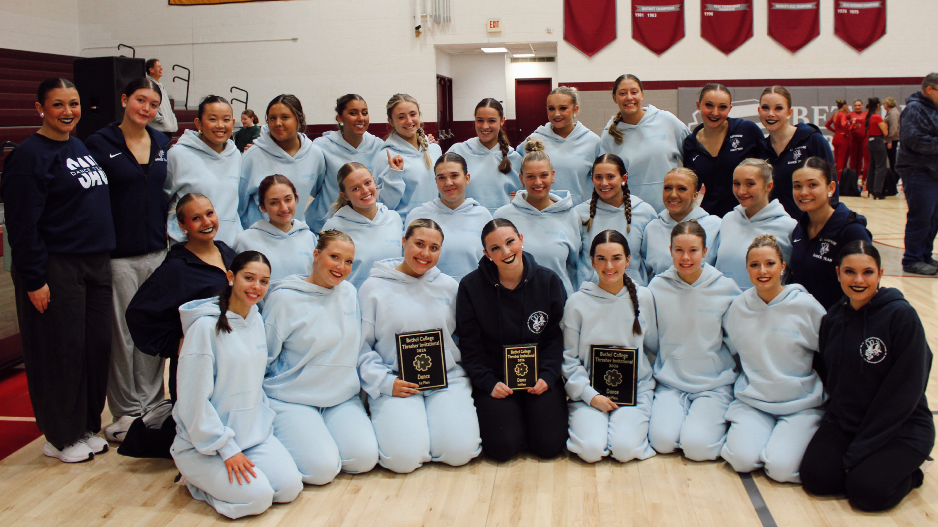 SAU Dance first, Cheer third at Thresher Invitational