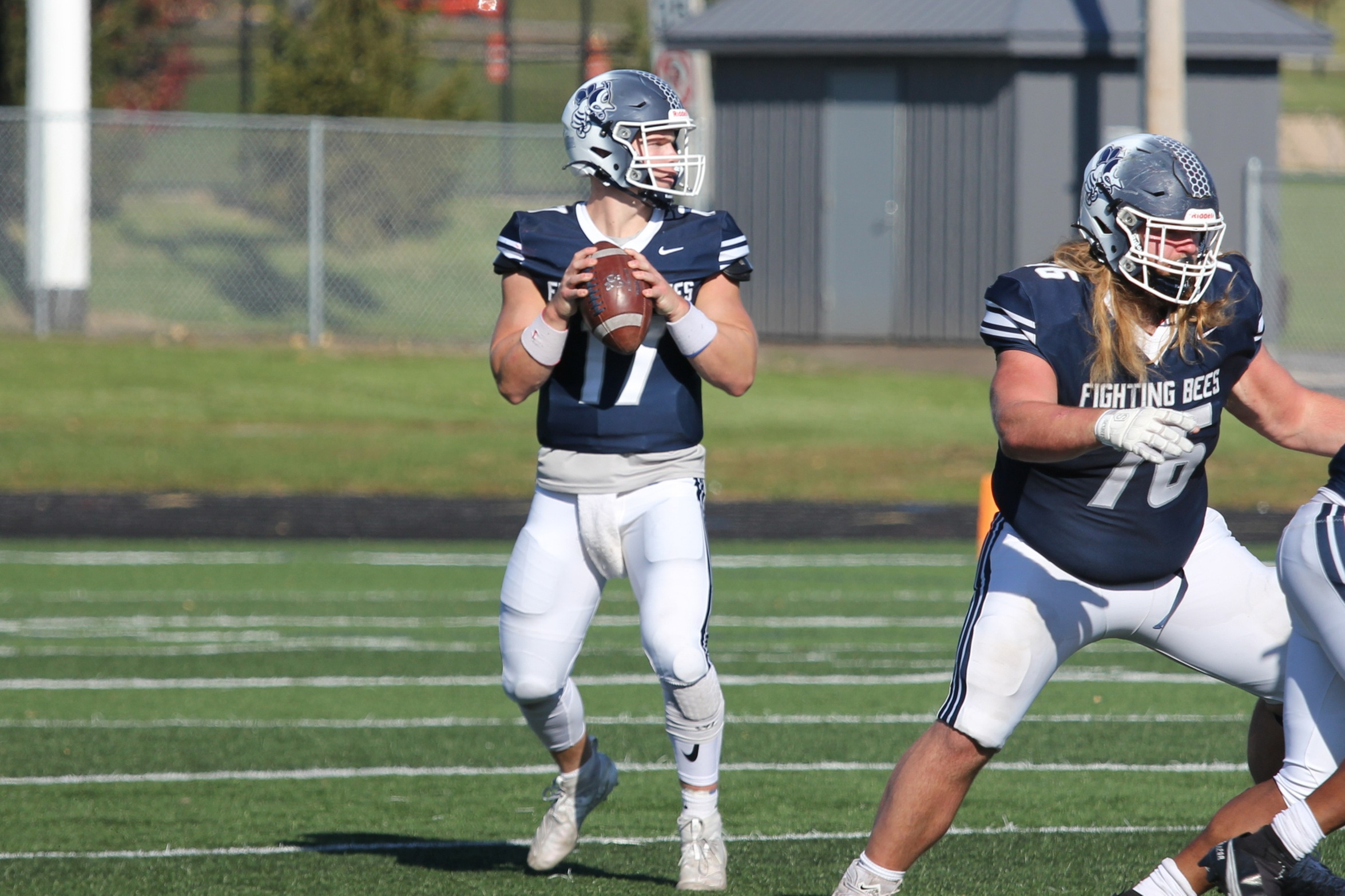 Bees get 35-23 win at Missouri Baptist to close 2021 season