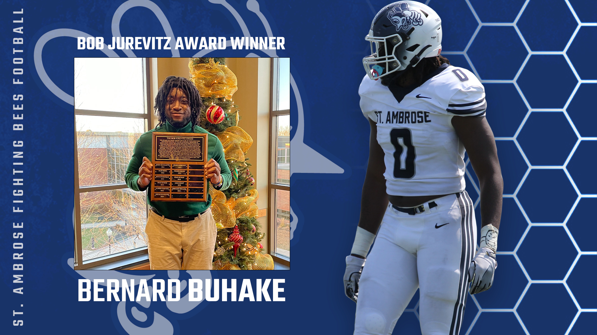 Buhake named recipient of Bob Jurevitz Award