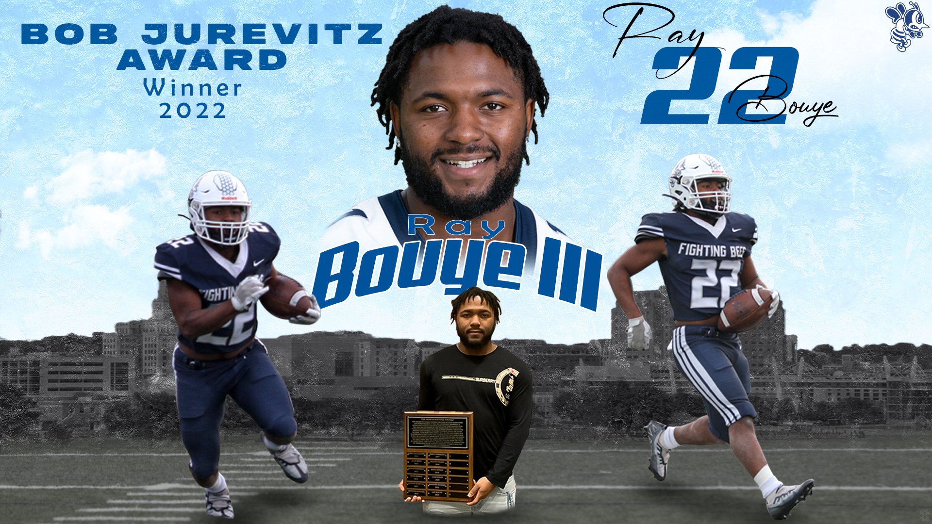 Bouye named recipient of Bob Jurevitz Award