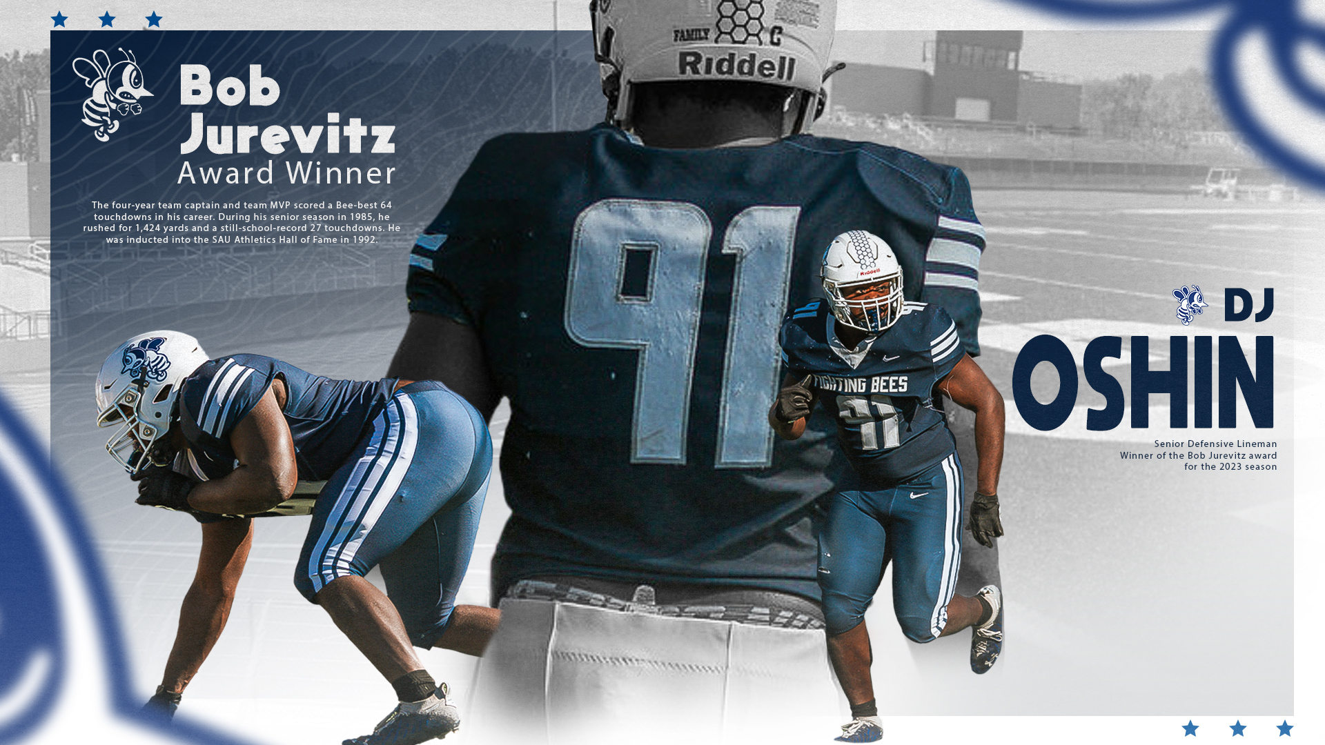 Oshin named recipient of Bob Jurevitz Award