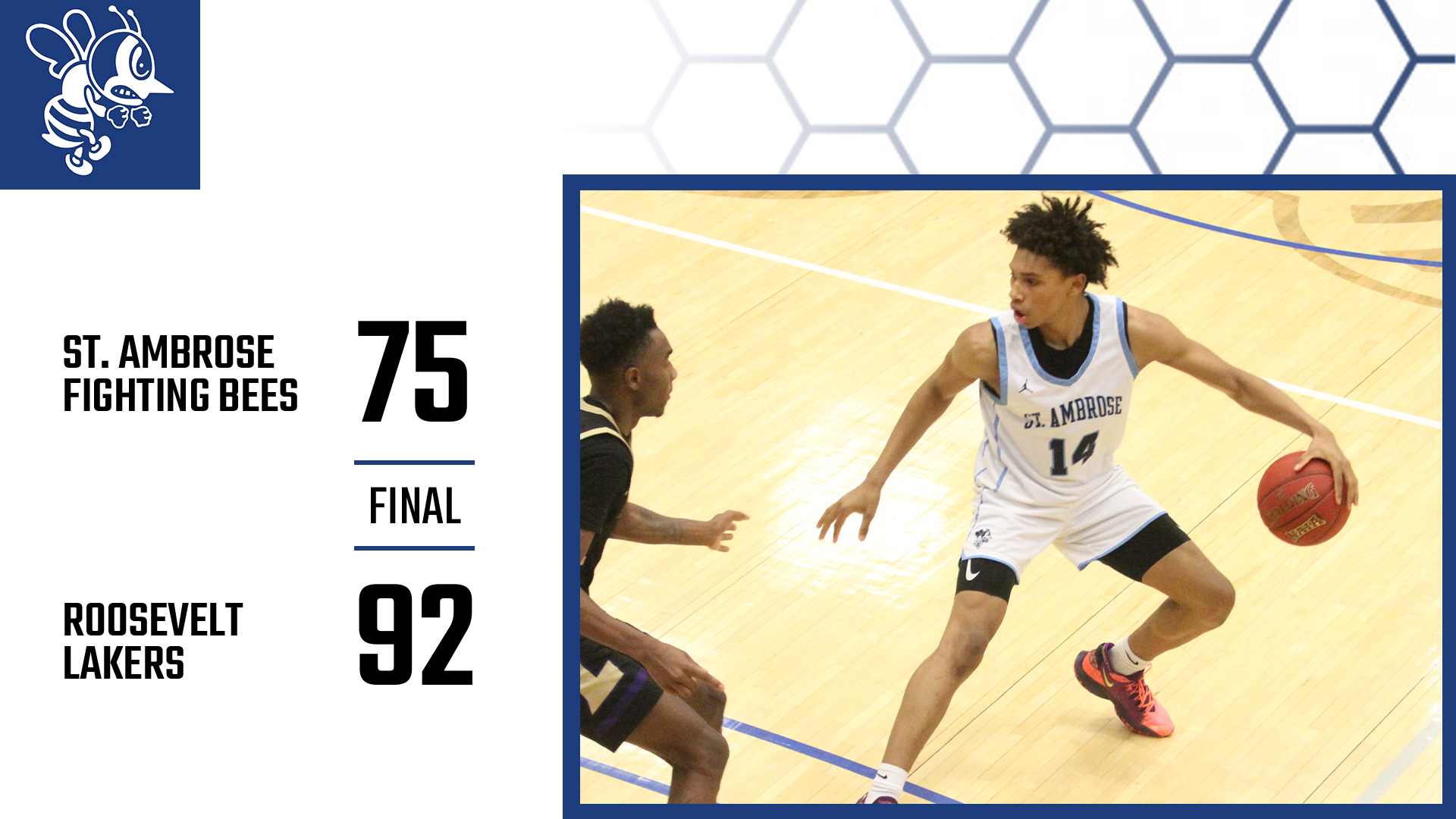 First-half run gets Lakers past Fighting Bees