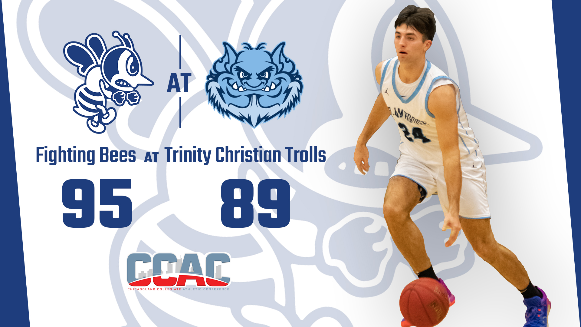 Schols and Kazanecki lift SAU past Trinity Christian