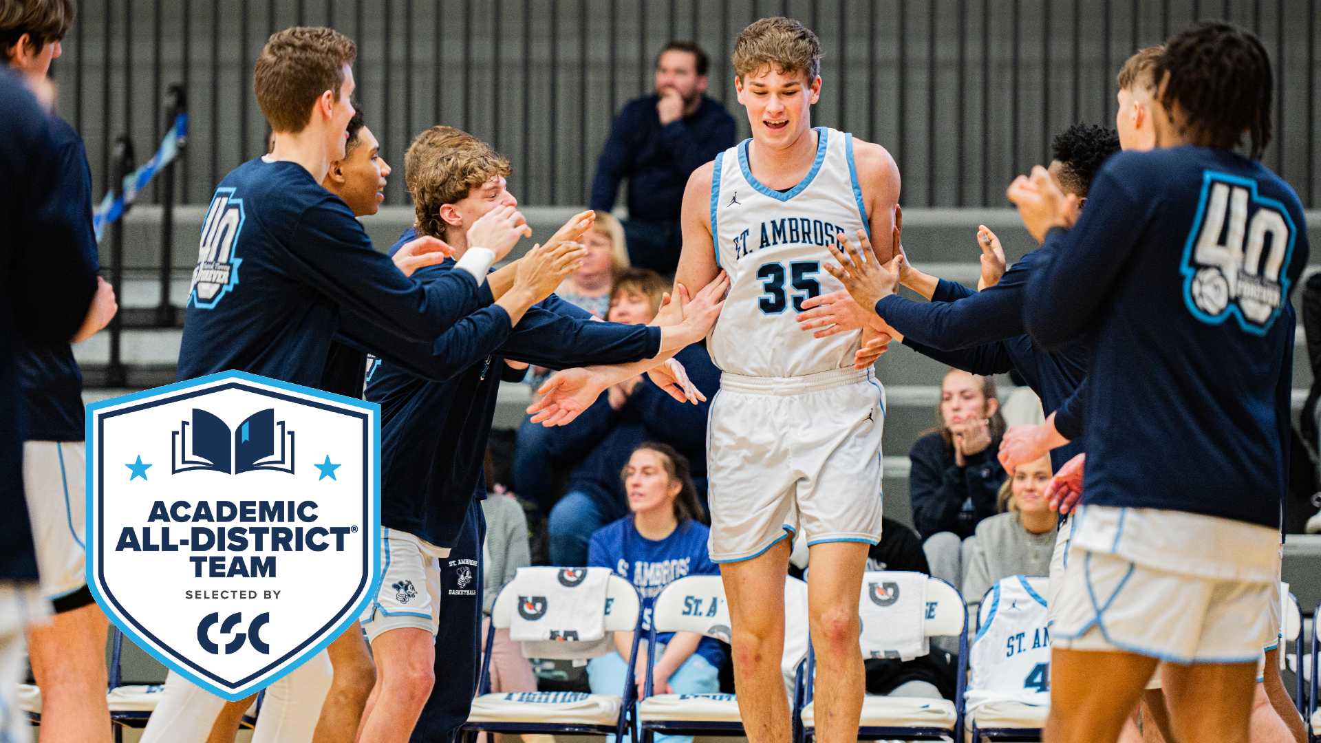 Steiner named to CSC Academic All-District Team