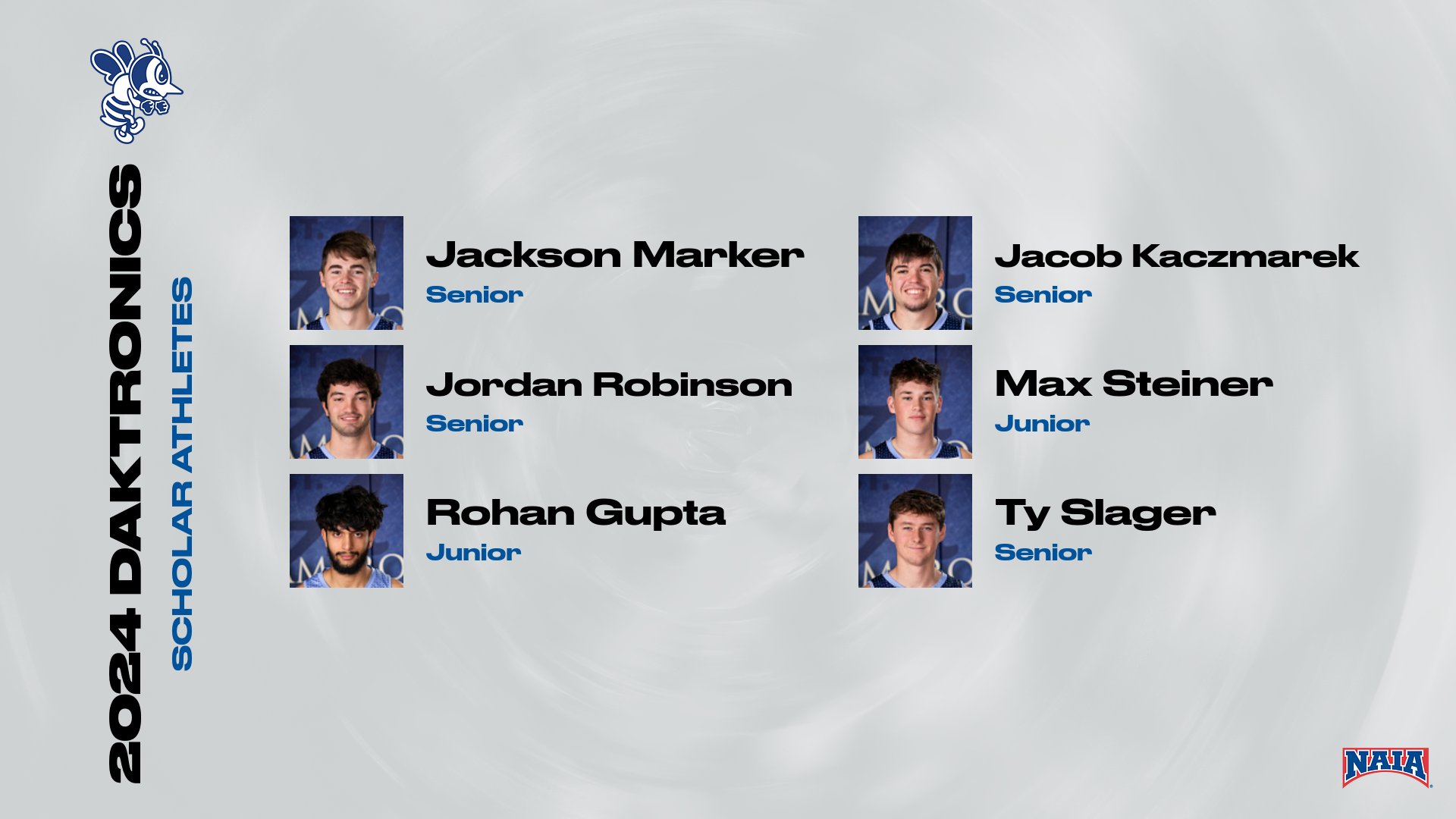 Six Bees named NAIA Scholar-Athletes