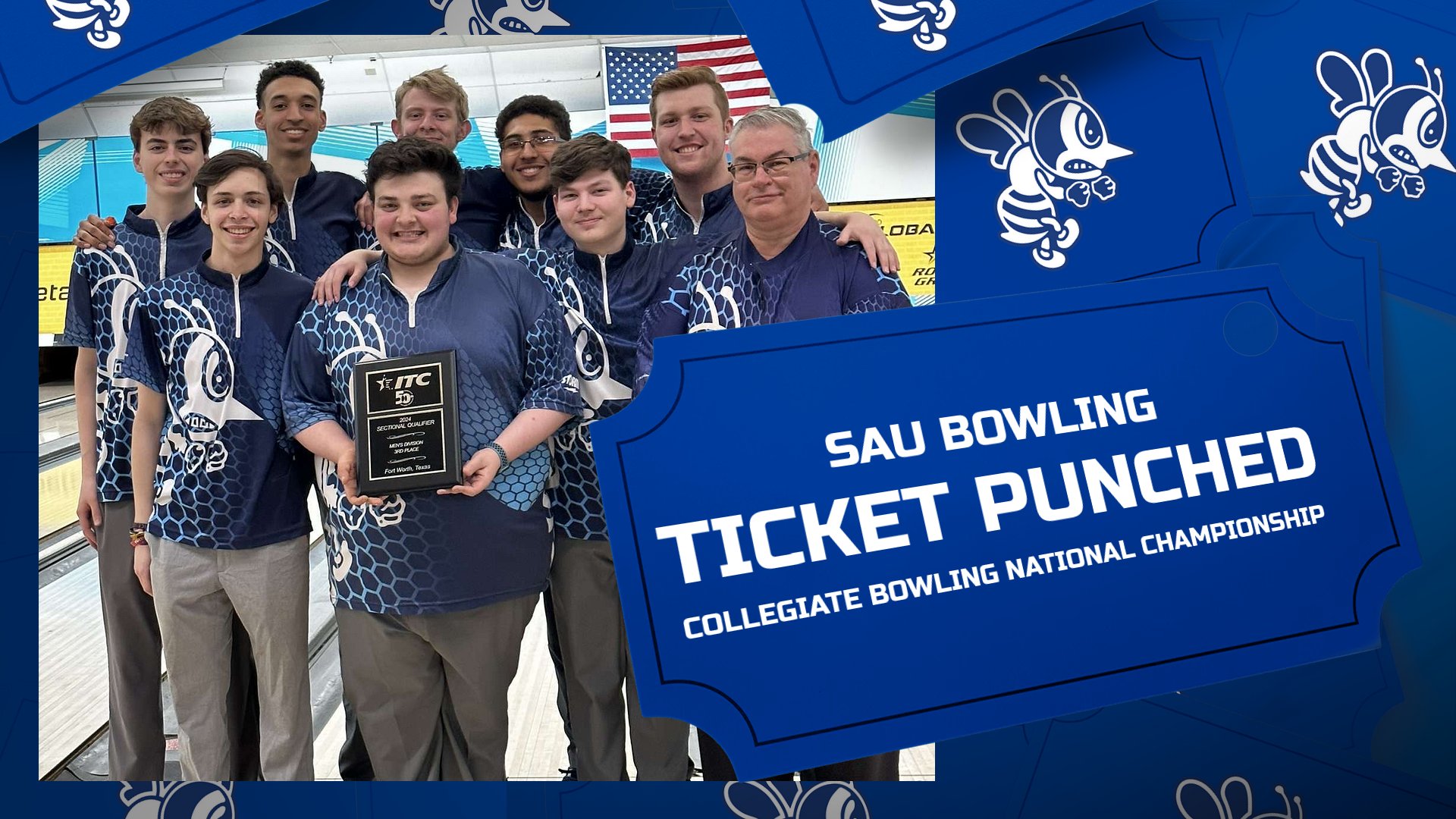 SAU Men roll into National Championship field; Siders advances in singles