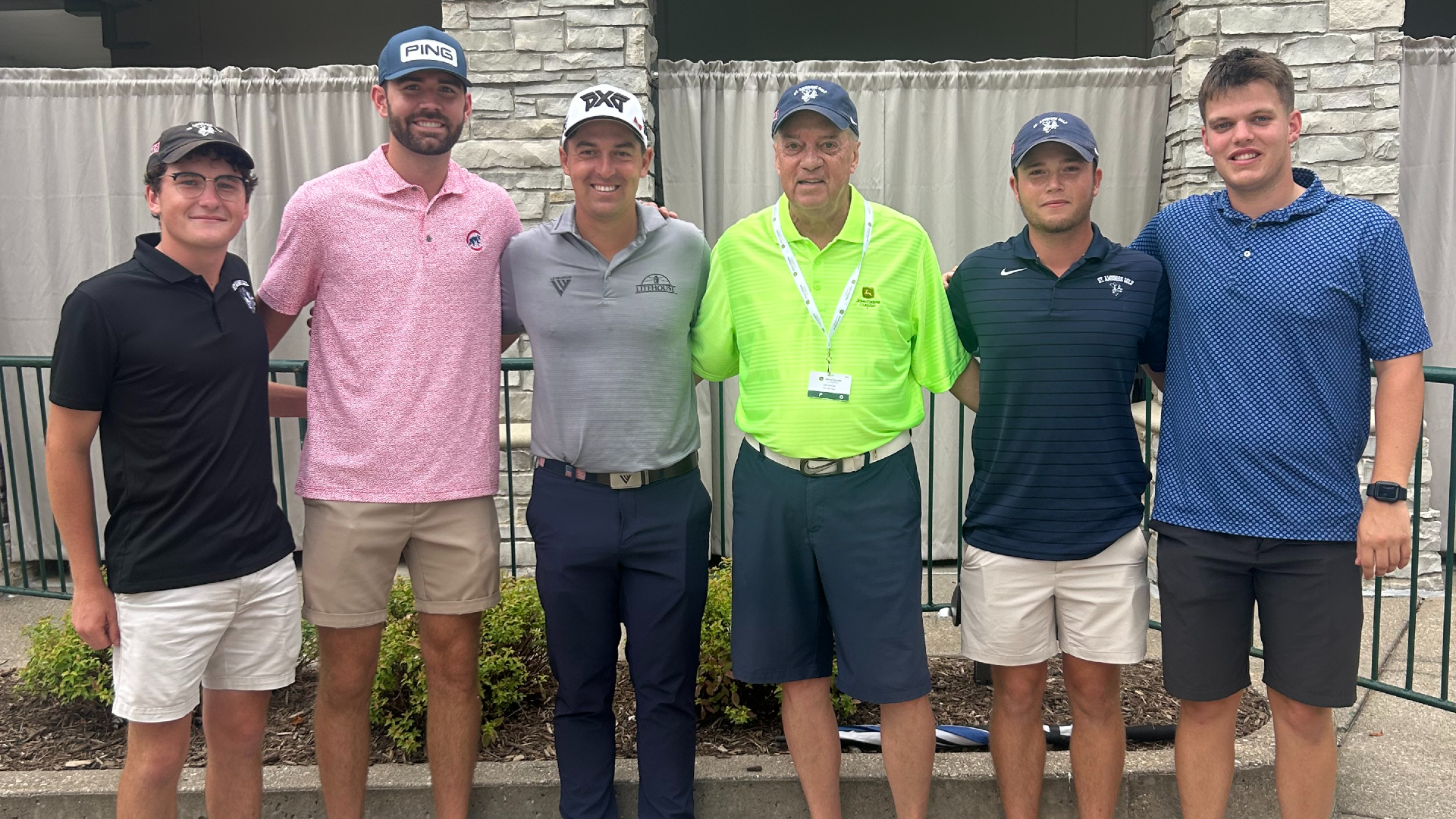 Bees support Justin Lower at John Deere Classic