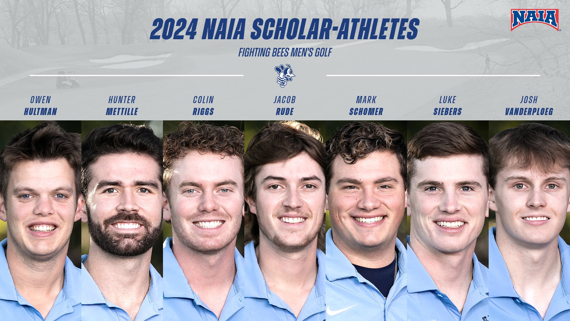 Seven Bees named NAIA Scholar-Athletes