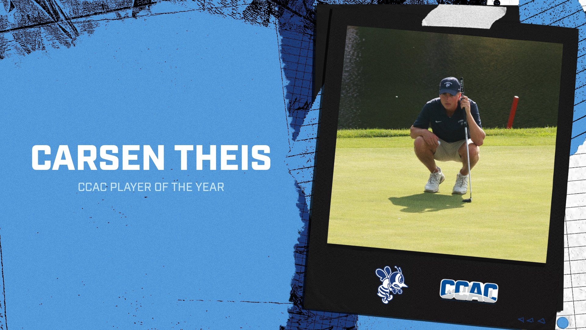 Theis named CCAC Men's Golfer of the Year
