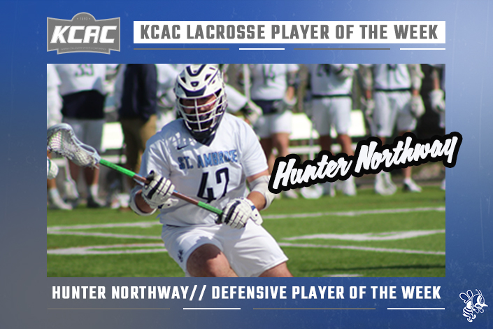 Northway named KCAC Defensive Player of the Week