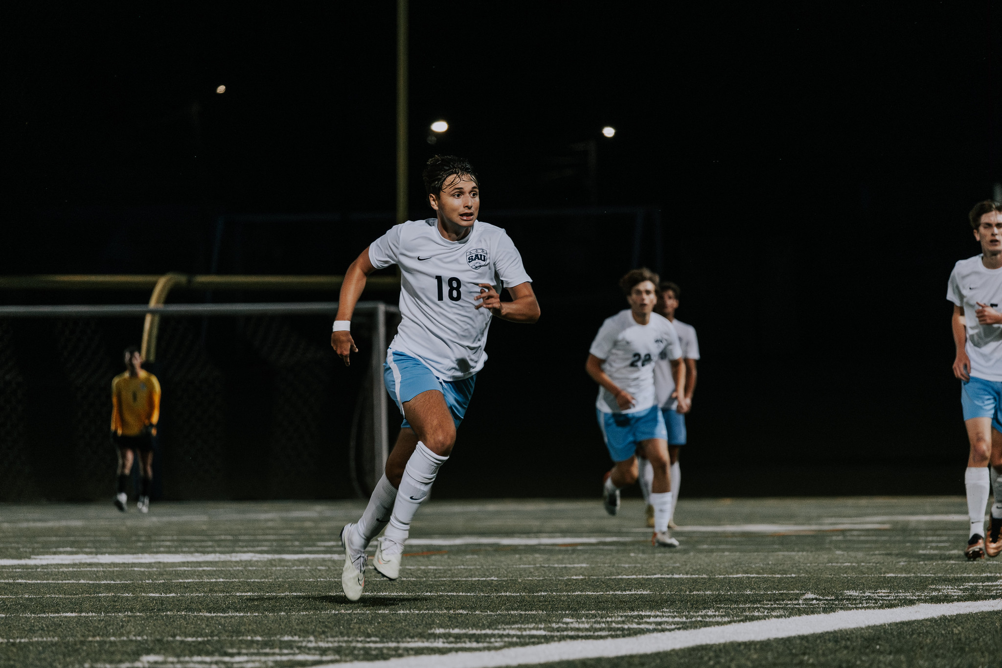 Monnet scores, SAU draws Waldorf