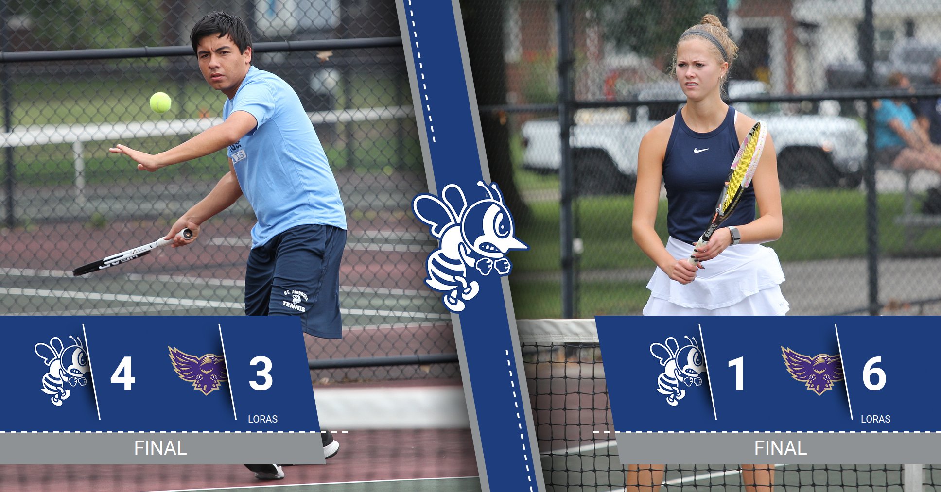 SAU men get win while women fall to Loras