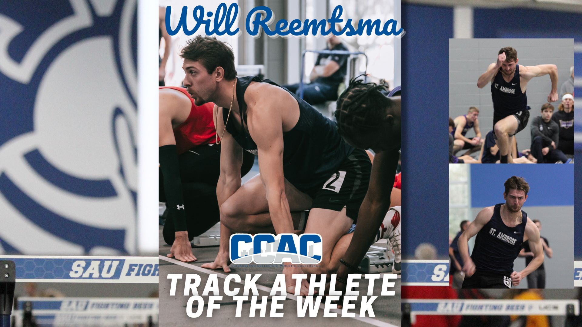 Will Reemtsma named CCAC Indoor Track Athlete of the Week