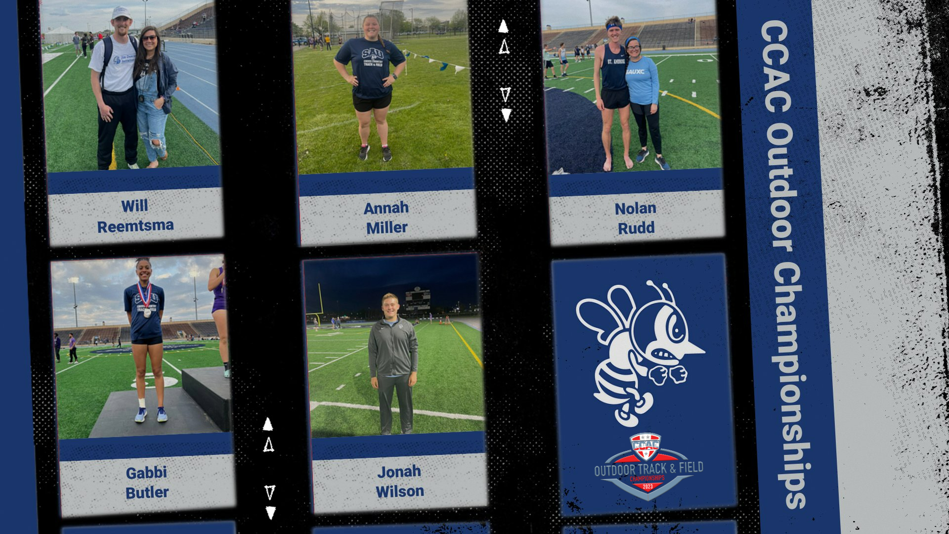 Reemtsma, Miller named Outstanding Athletes as men take second, women third at CCAC Championships
