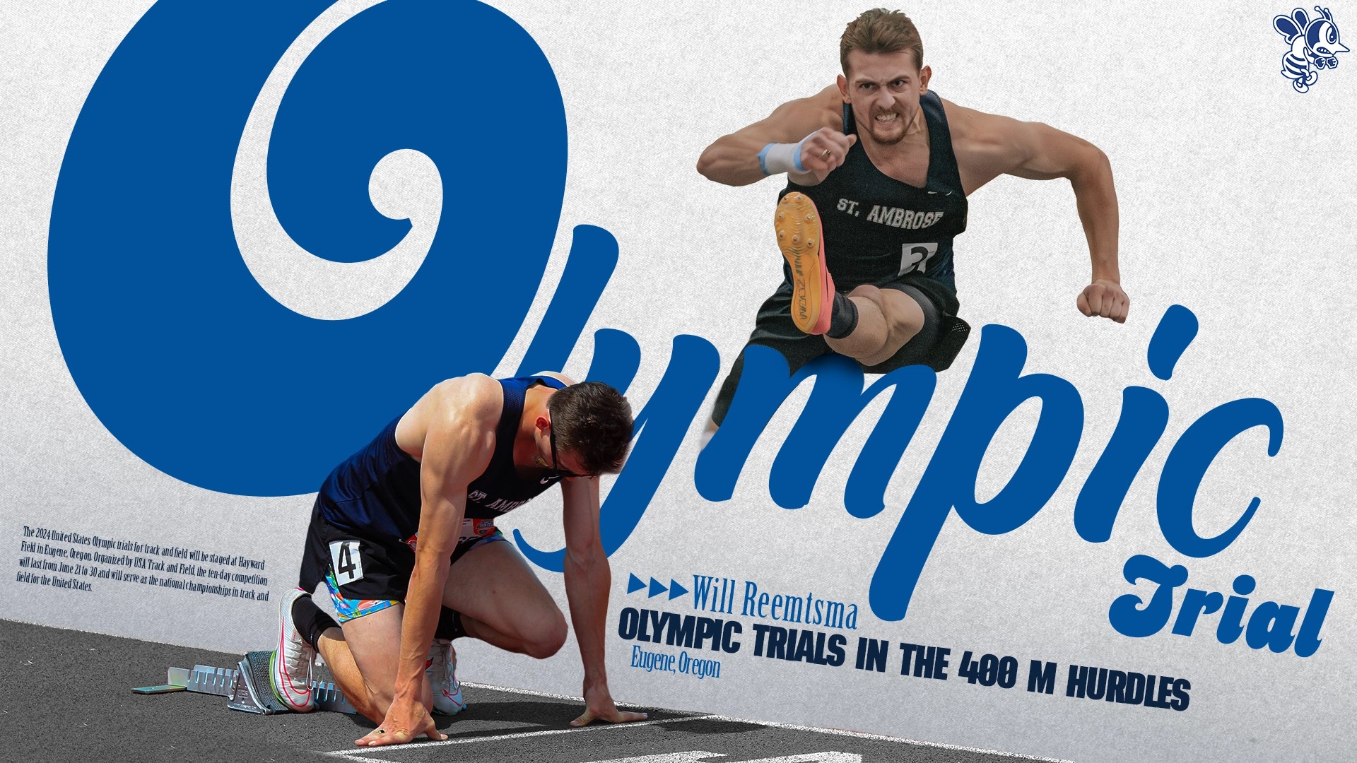 Reemtsma qualifies for the Olympic Trials in the 400m hurdles